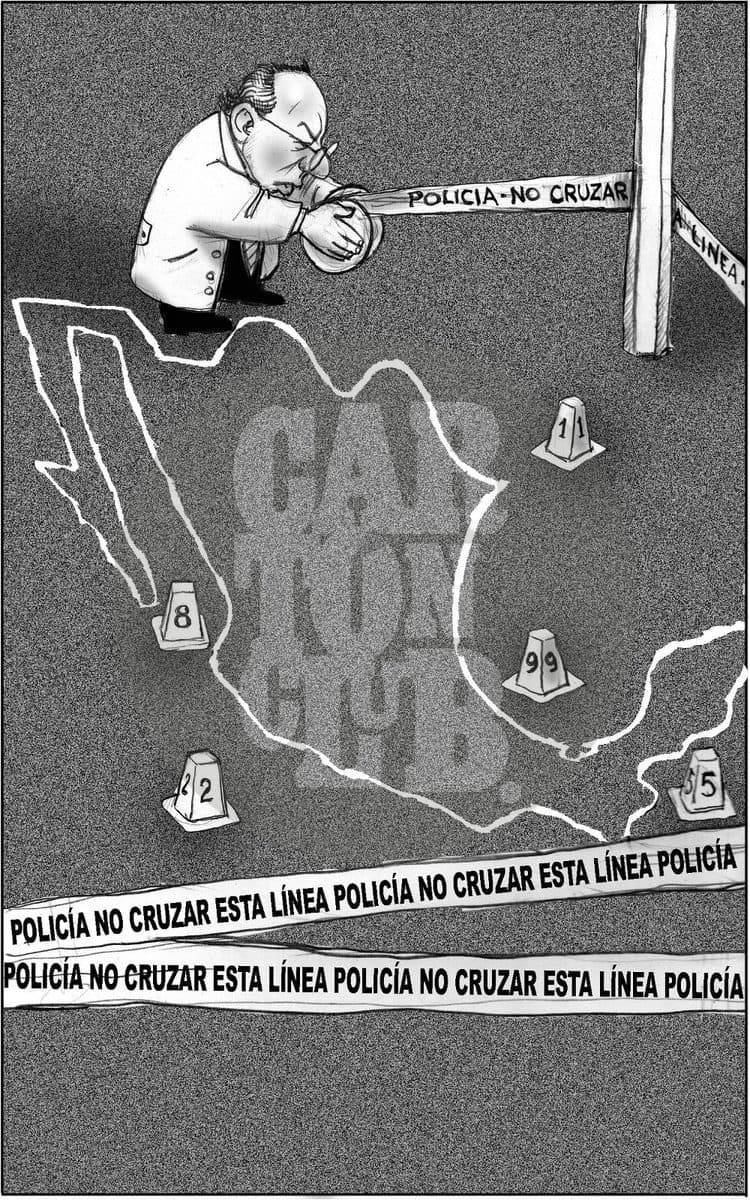 La escena del crimen