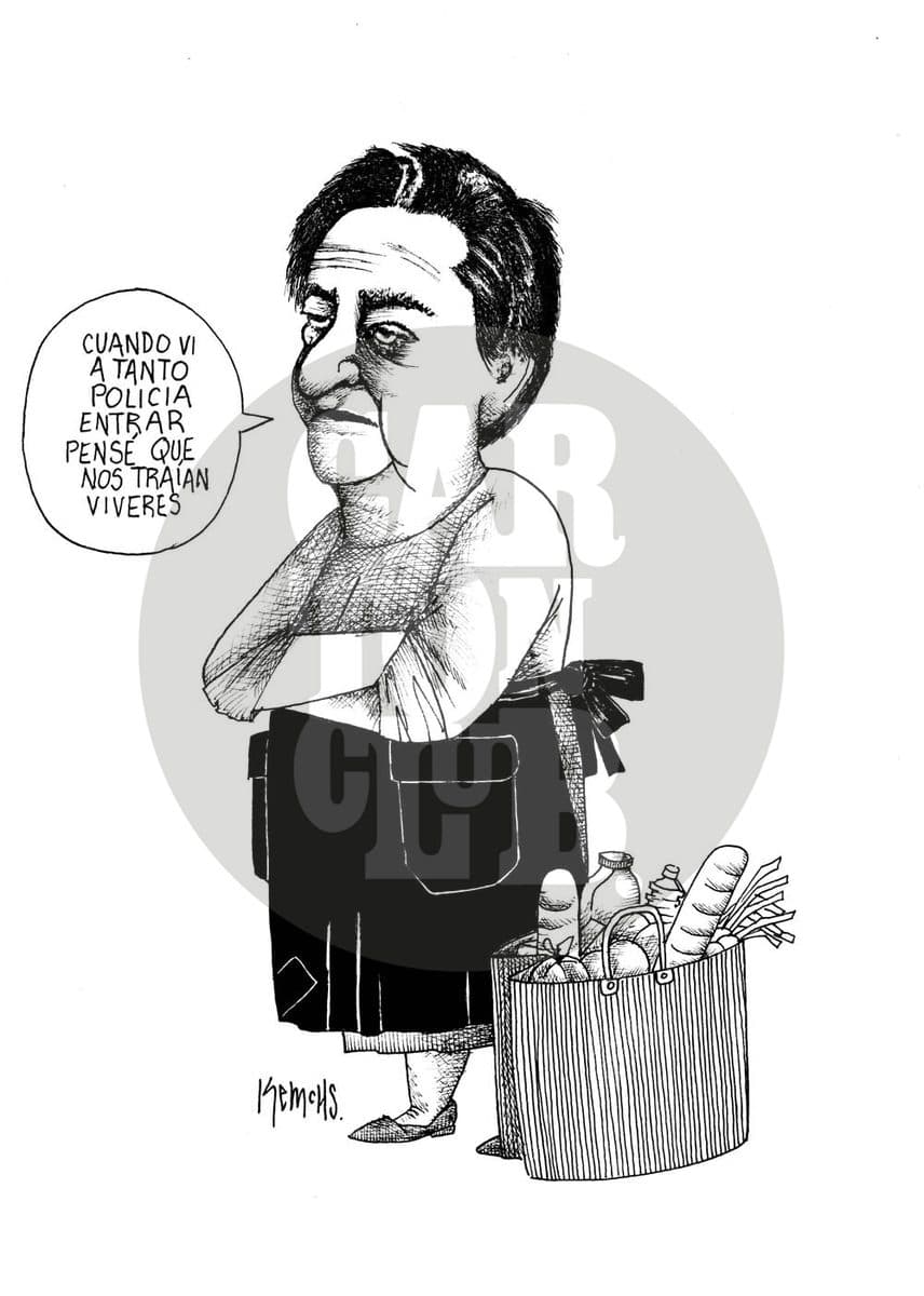 La Gran Familia, cartón de Kemchs