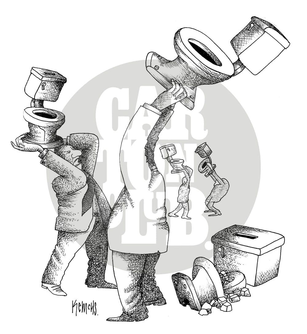 La guerra sucia, cartón de Kemchs