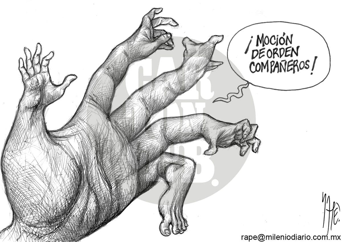 La izquierda, cartón de Rapé