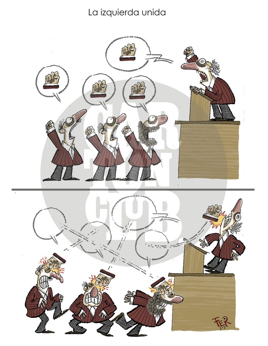 La izquierda unida.