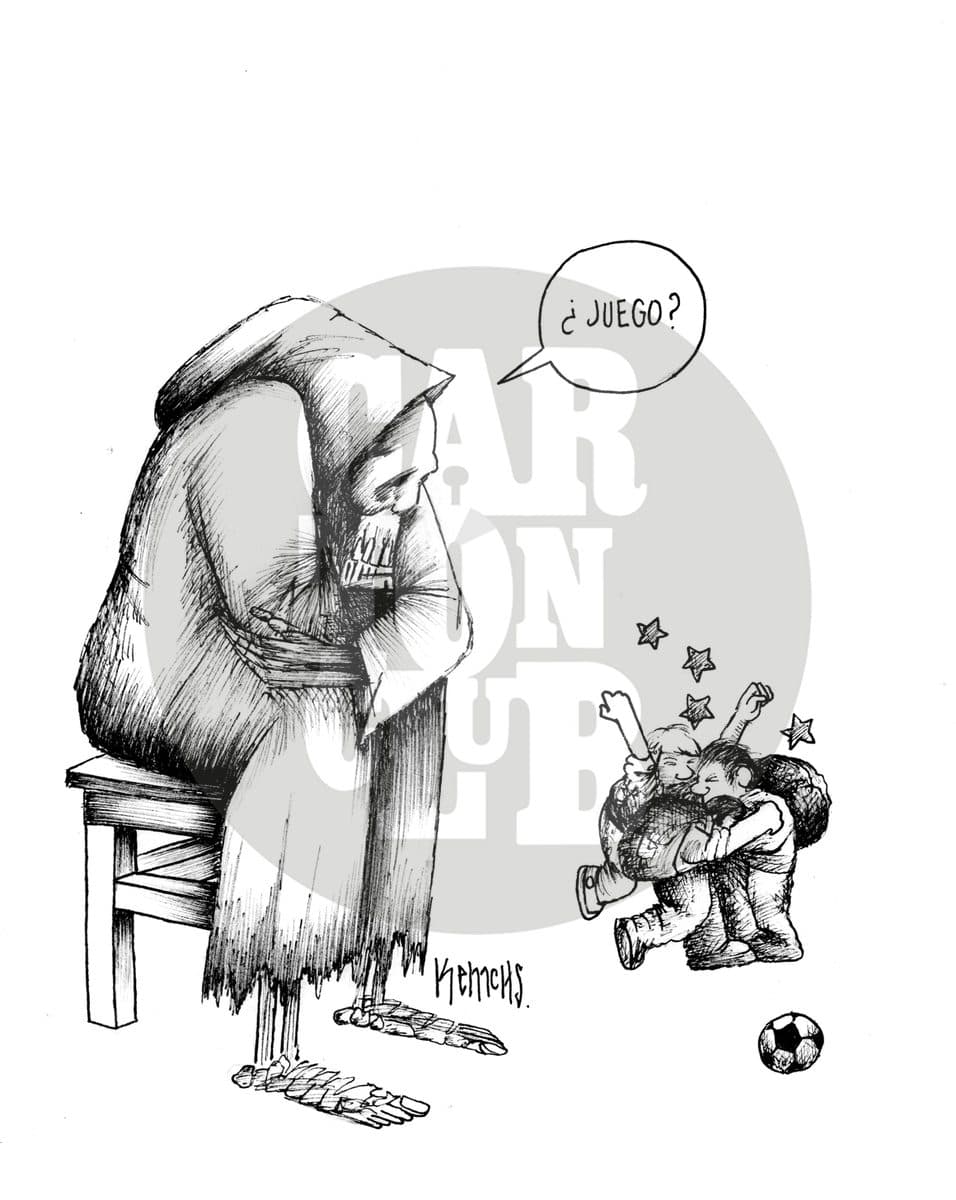 La juguetona, cartón de Kemchs
