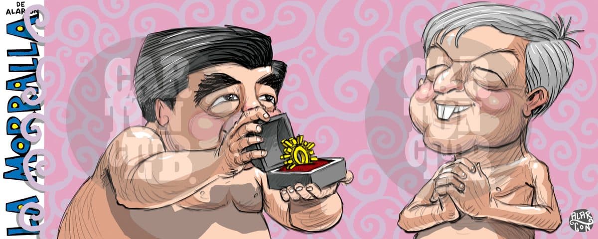 La Morralla, cartón de Alarcón