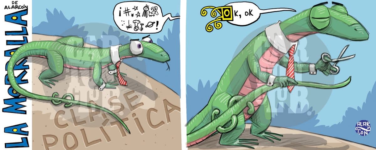 La Morralla, cartón de Alarcón