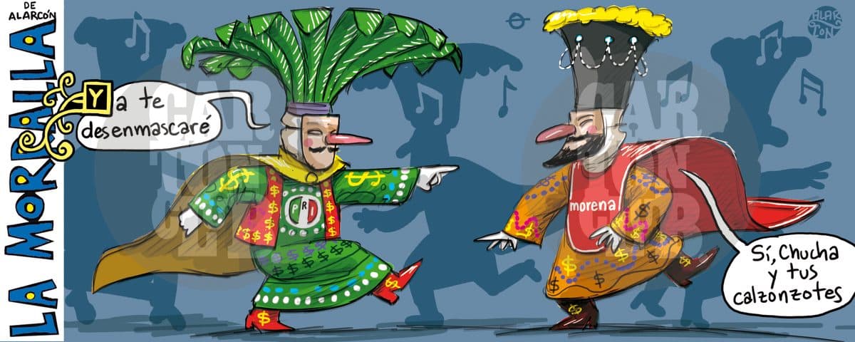 La Morralla, cartón de Alarcón