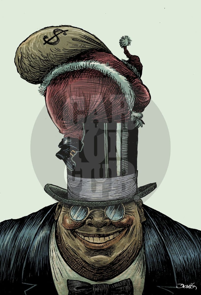 La navidad del político