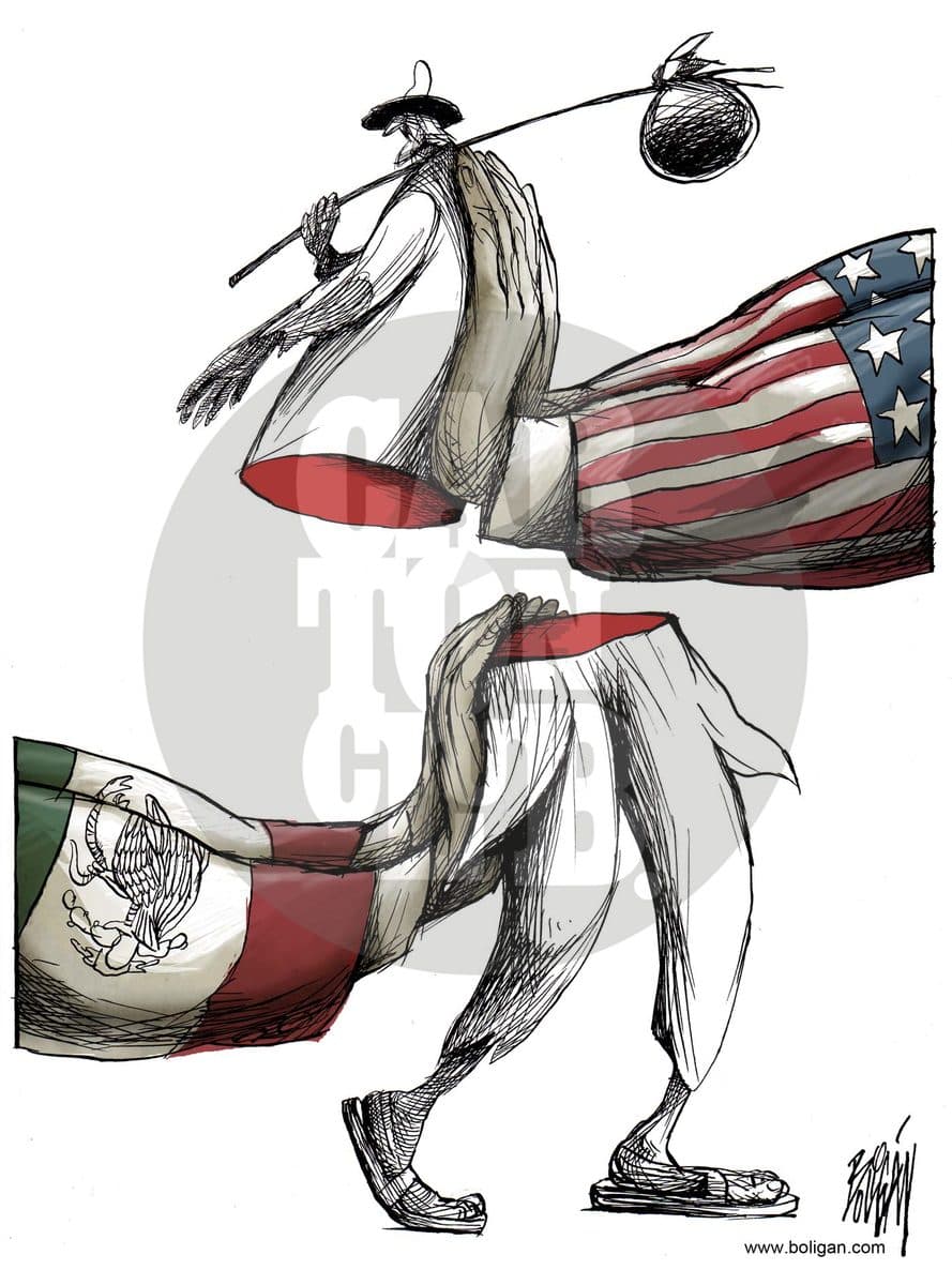 La partida del migrante