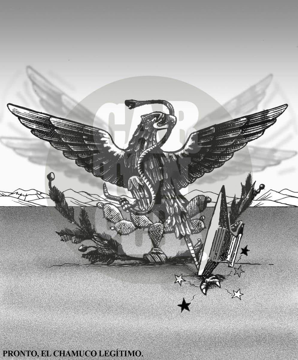 La pata del aguila legitima