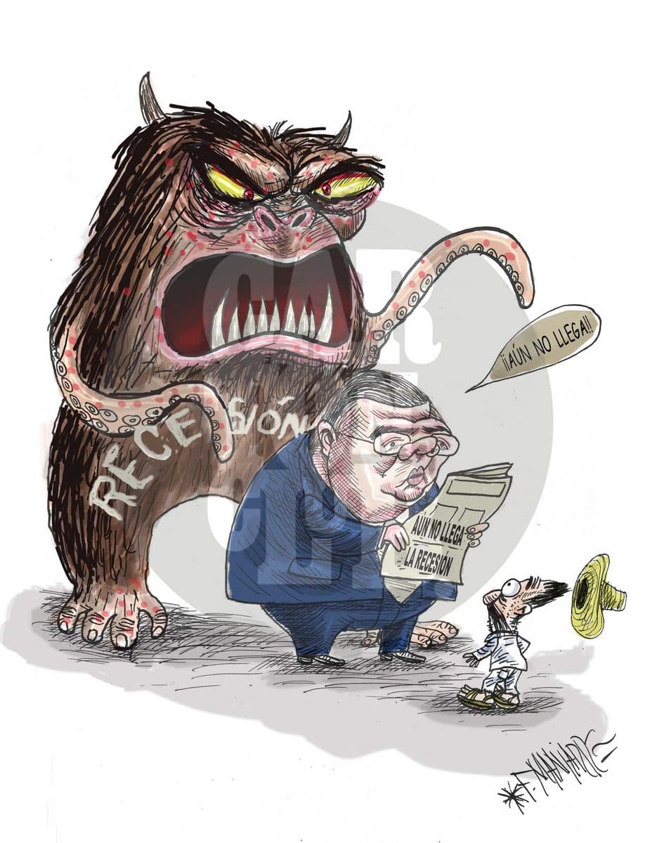 la recesión