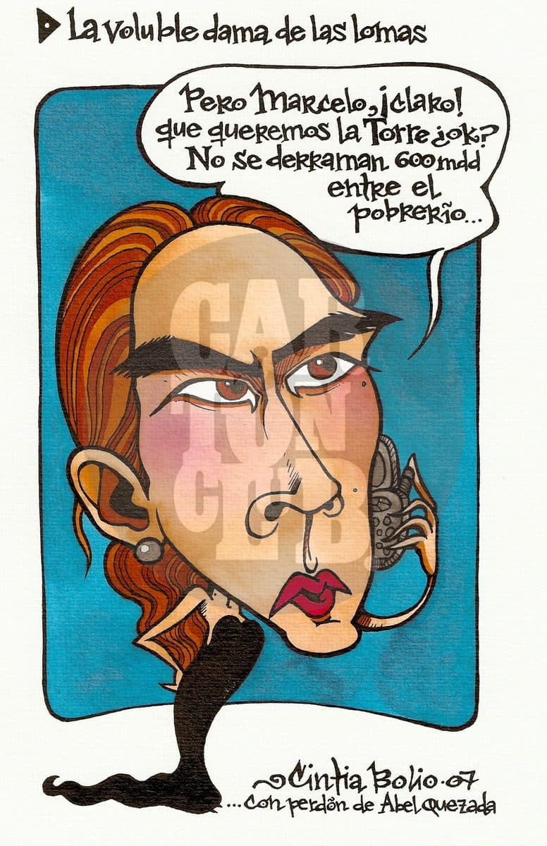 La voluble dama de Las Lomas