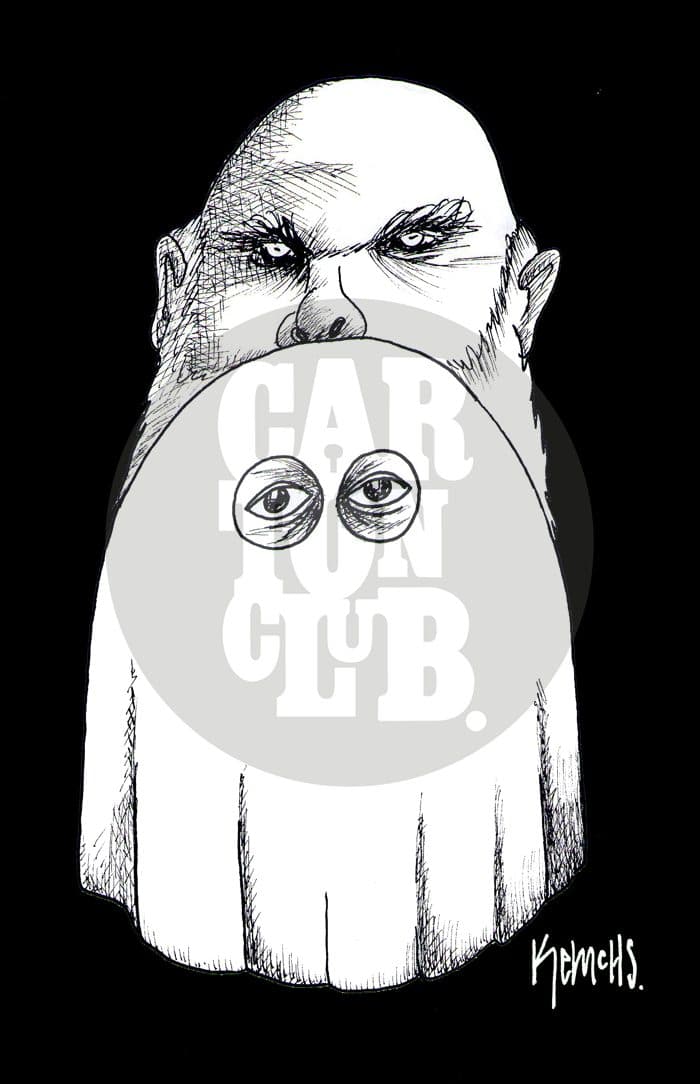 Las barbas de Diego.