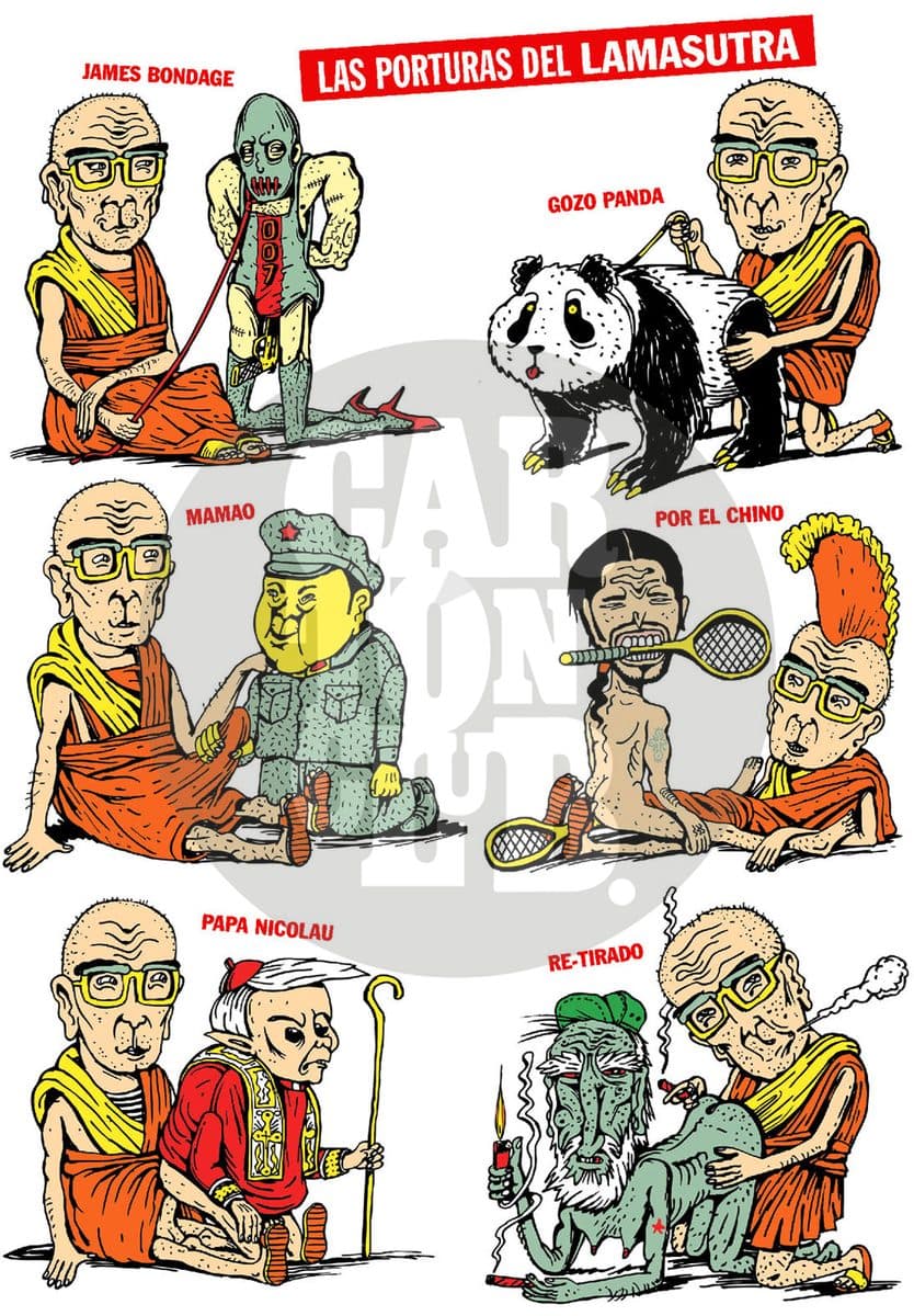 Las posturas del LAMASUTRA