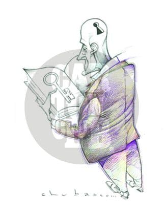lector, cartón de Chubasco