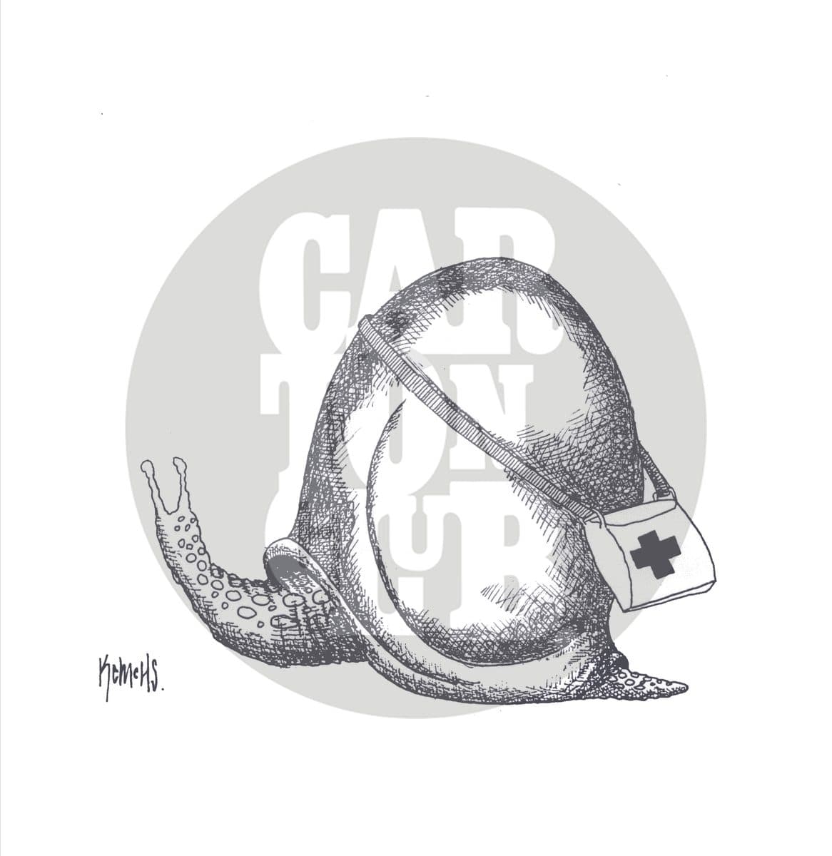 Lentitud, cartón de Kemchs