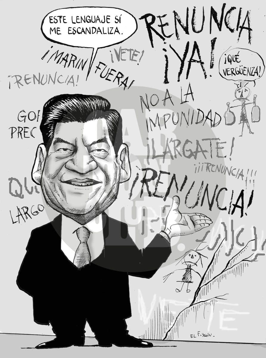 Leperadas y cosas peores, cartón de El Fisgón