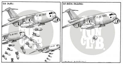 Lo importante, cartón de Helguera