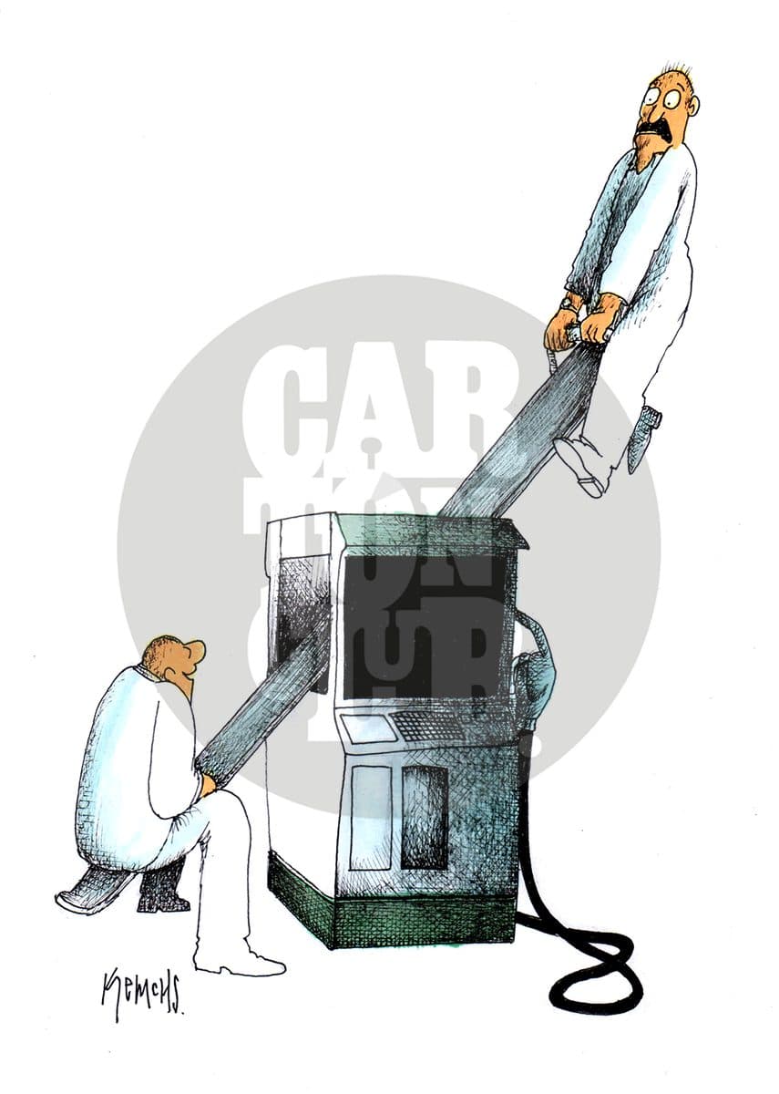 Los precios, cartón de Kemchs