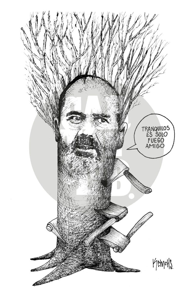 Madero, cartón de Kemchs