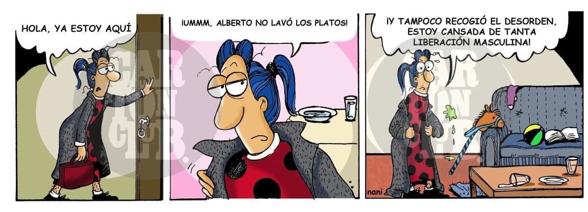 magola 04, cartón de Nani