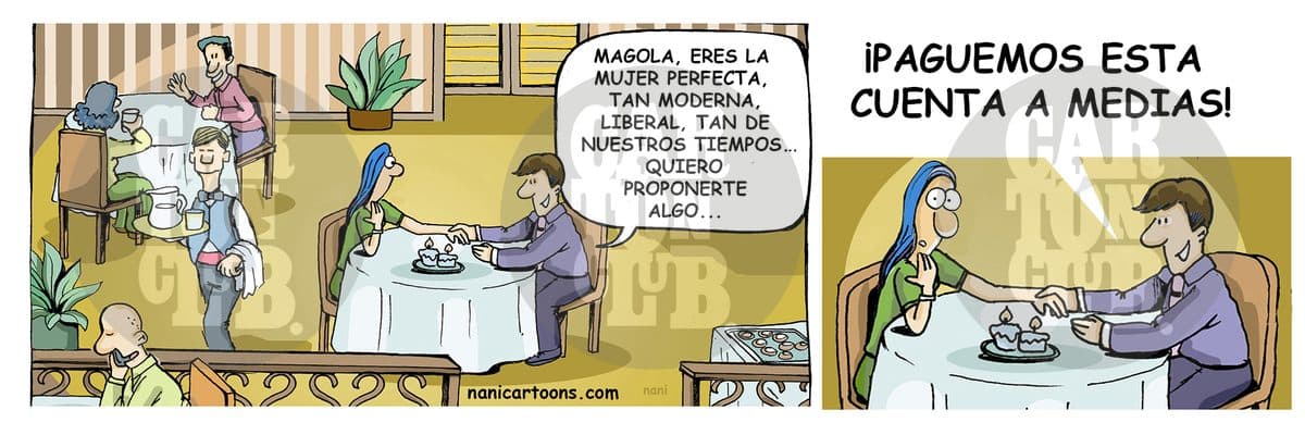 magola 2484, cartón de Nani