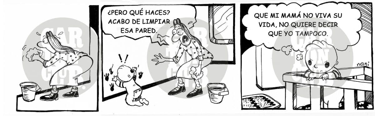 Magola, cartón de Nani