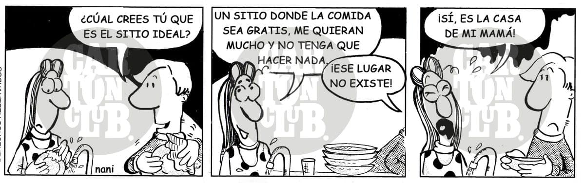 Magola, cartón de Nani