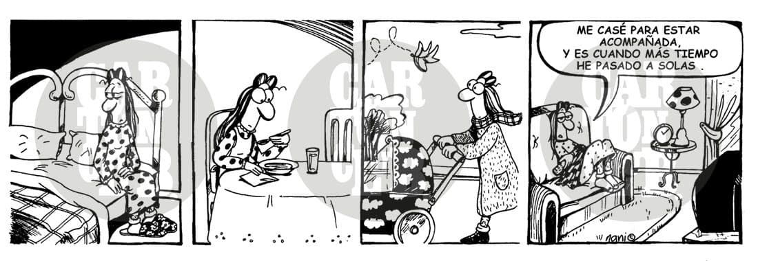 Magola, cartón de Nani