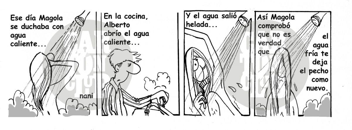 Magola, cartón de Nani