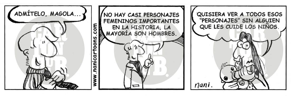Magola, cartón de Nani