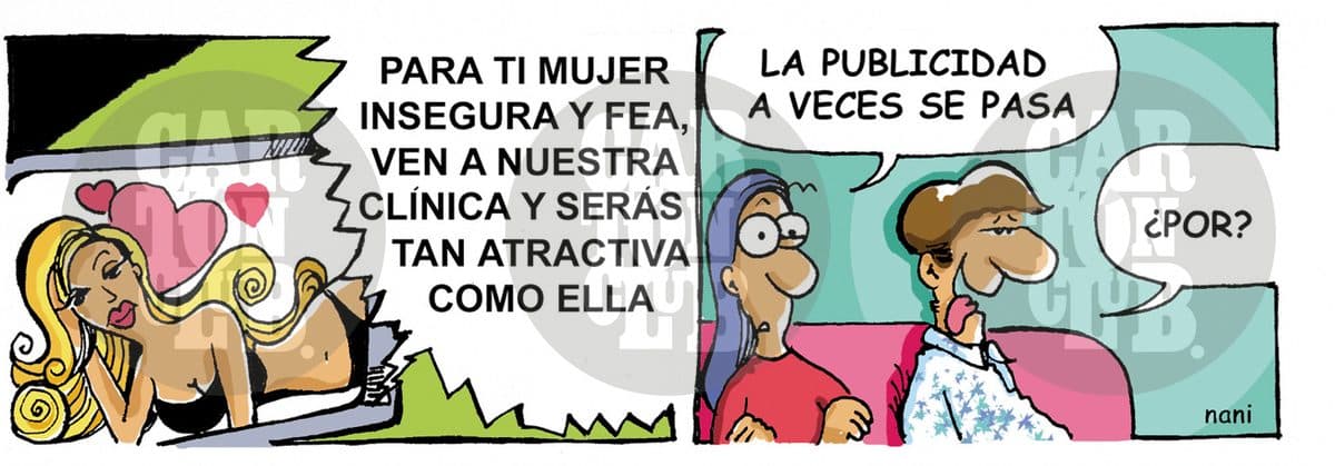 magola 581, propagandas, cartón de Nani