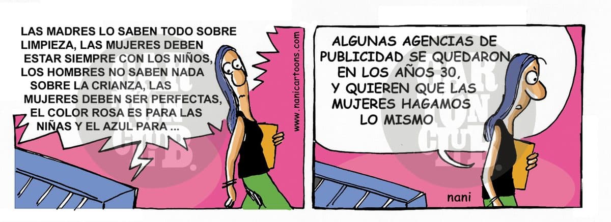 magola 648, madres, cartón de Nani