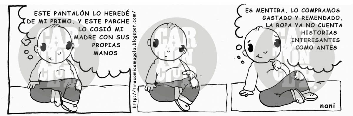 magola 718, ropa, cartón de Nani