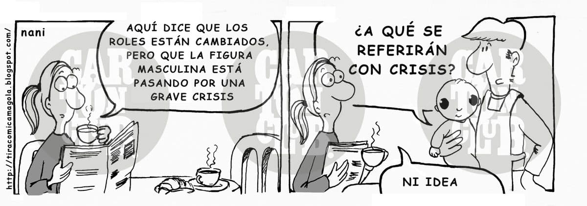 magola 719, crisis, cartón de Nani