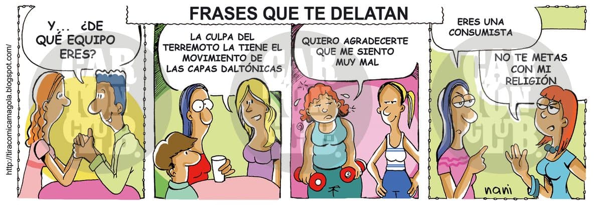 magola2408, frases que delatan