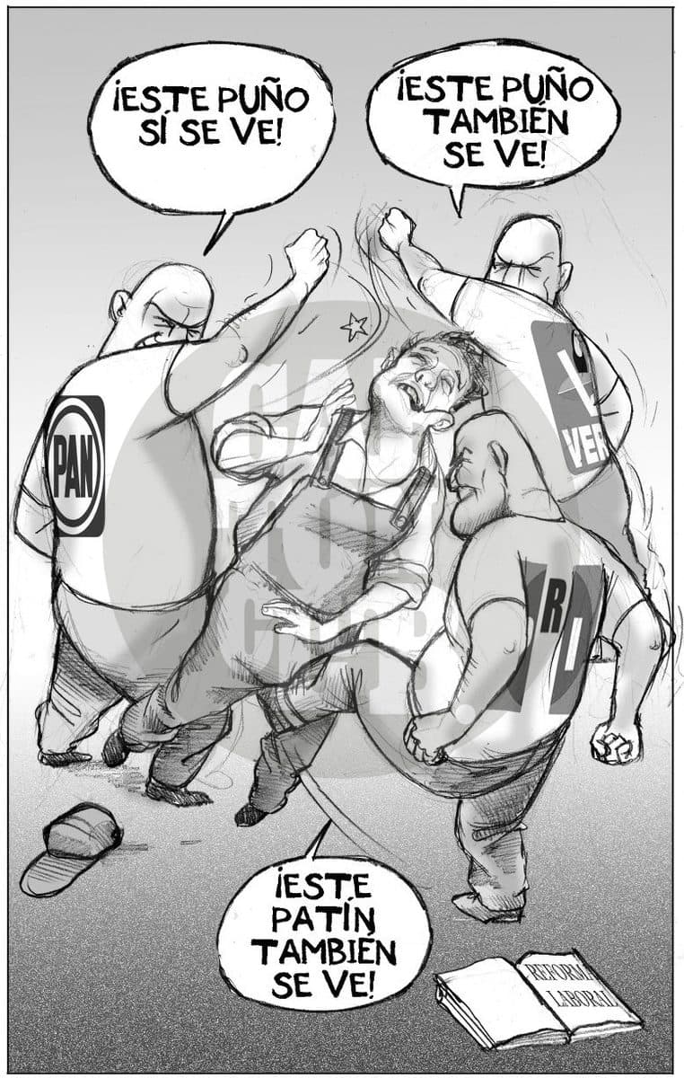 Maraquiza, cartón de El Fisgón