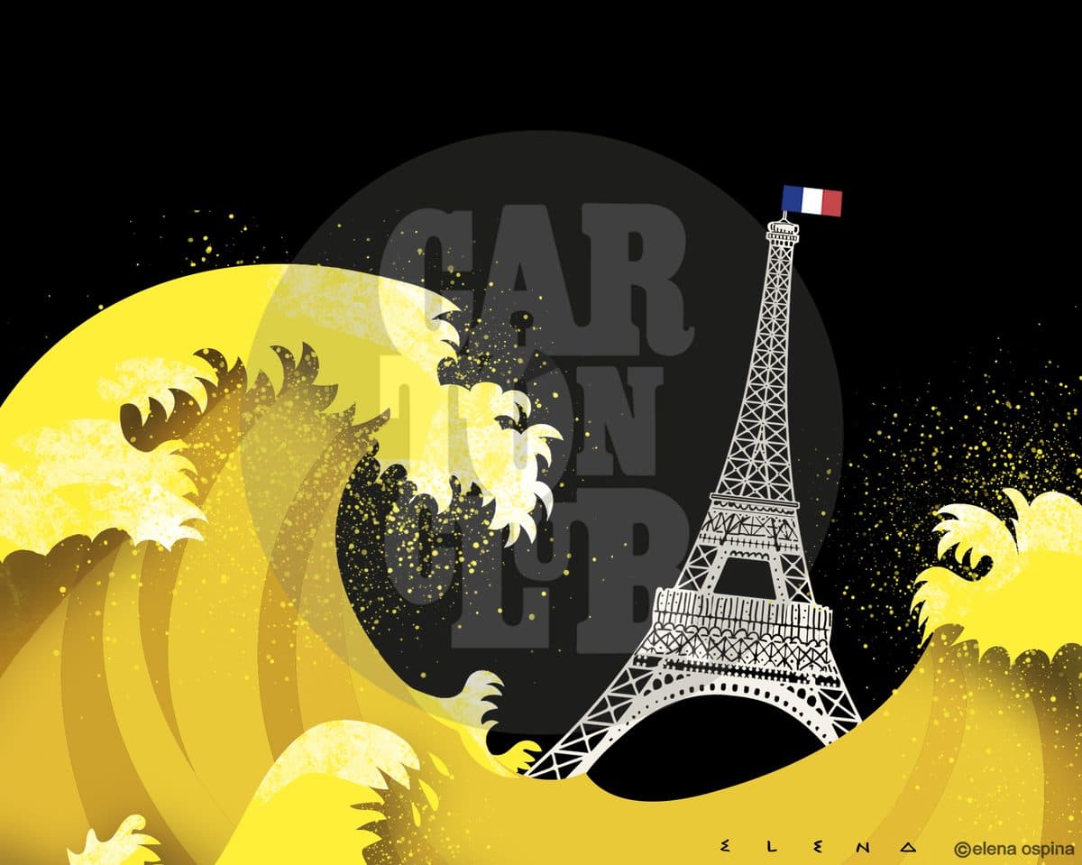 marea amarilla en París