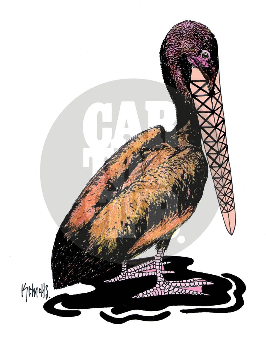 Marea Negra, cartón de Kemchs