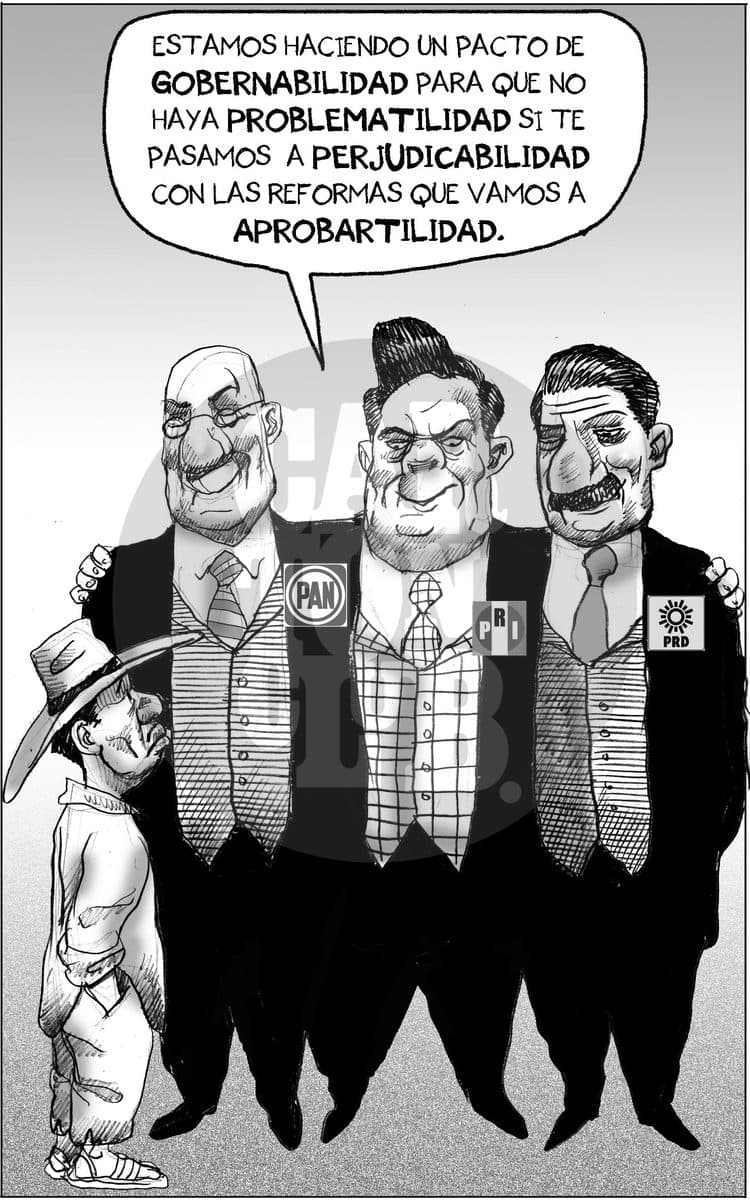 Mas de los mismos, cartón de El Fisgón