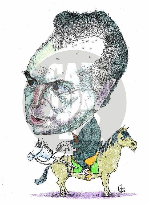 Michel Temer, cartón de Cajas
