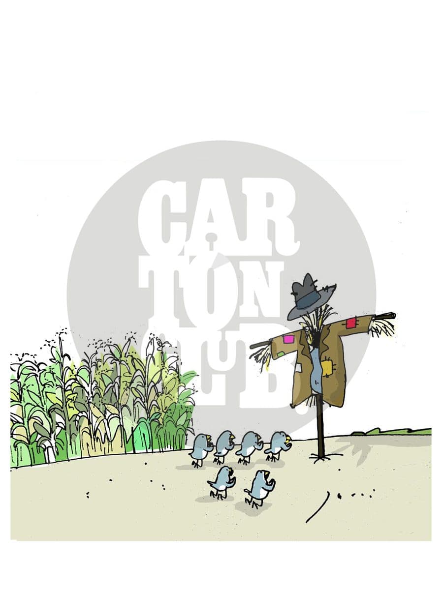 misticos, cartón de Garci