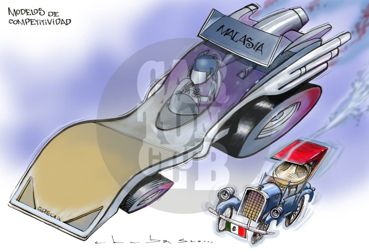 Modelos de competitividad, cartón de Chubasco