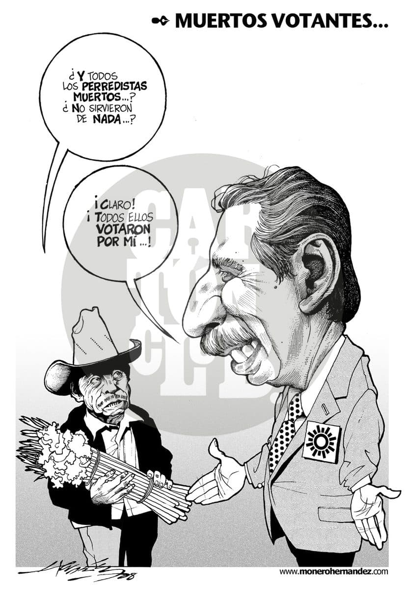 Muertos votantes