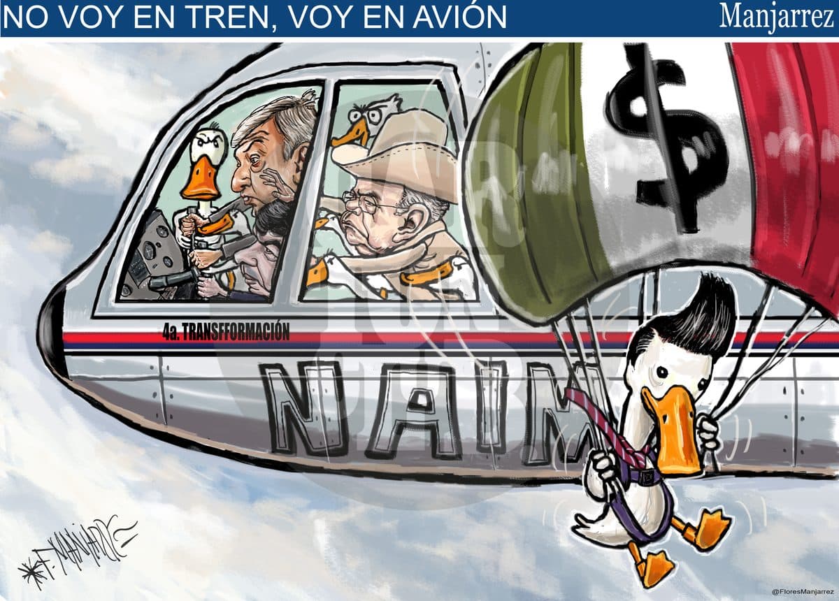 No voy en tren voy en avión
