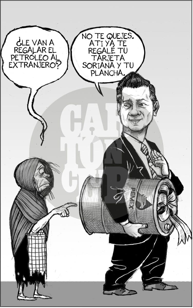 Pa todos hay, cartón de El Fisgón