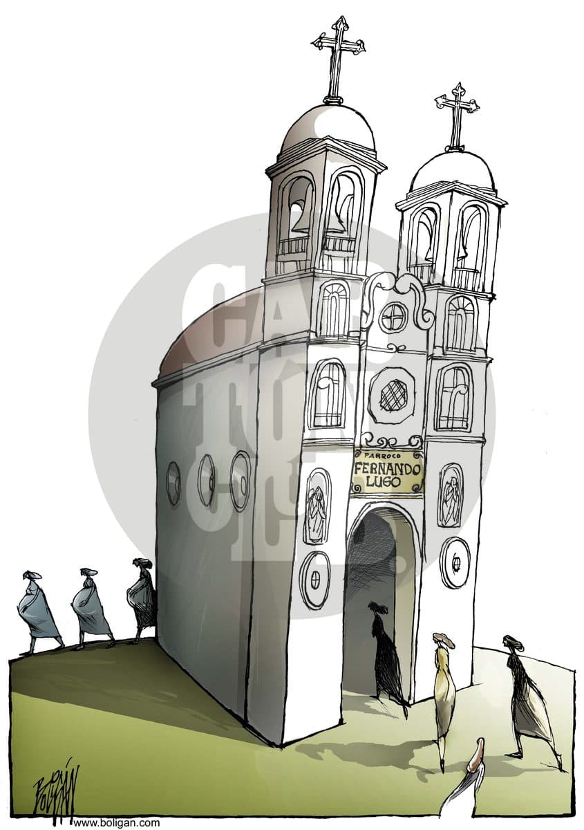 Padre Nuestro, cartón de Ángel Boligán