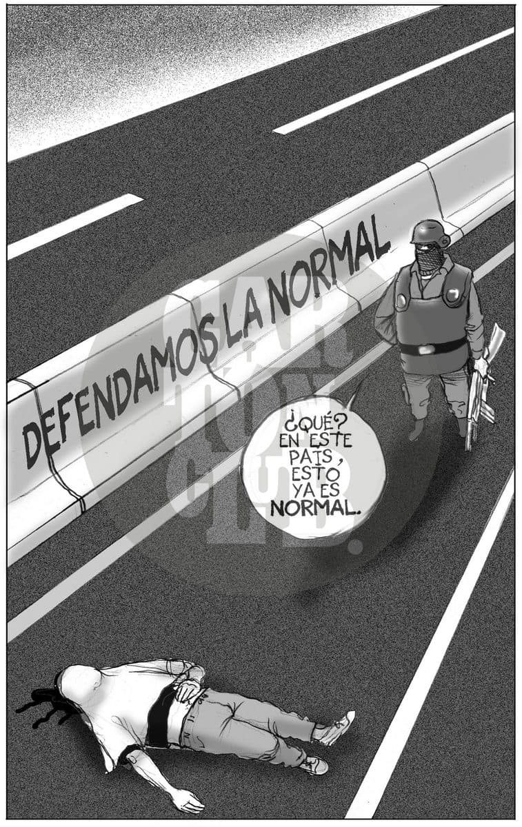 Paque lo vayan sabiendo, cartón de El Fisgón
