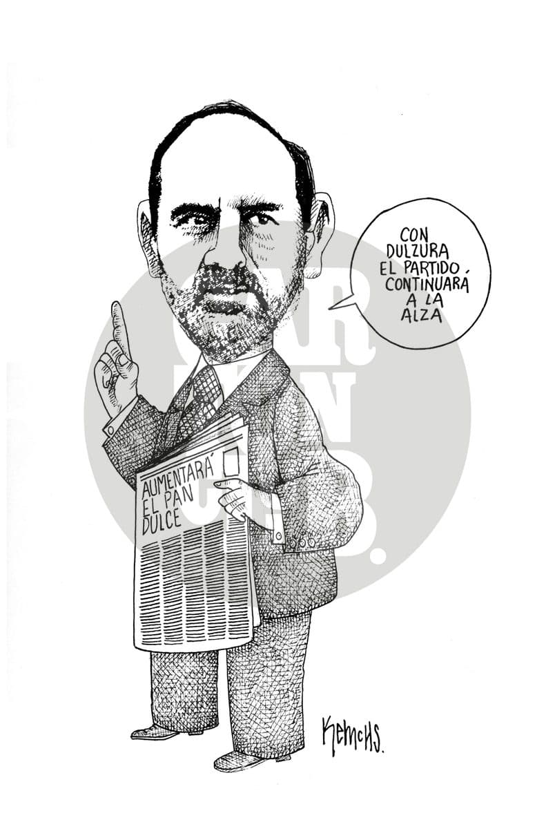 Para arriba, cartón de Kemchs