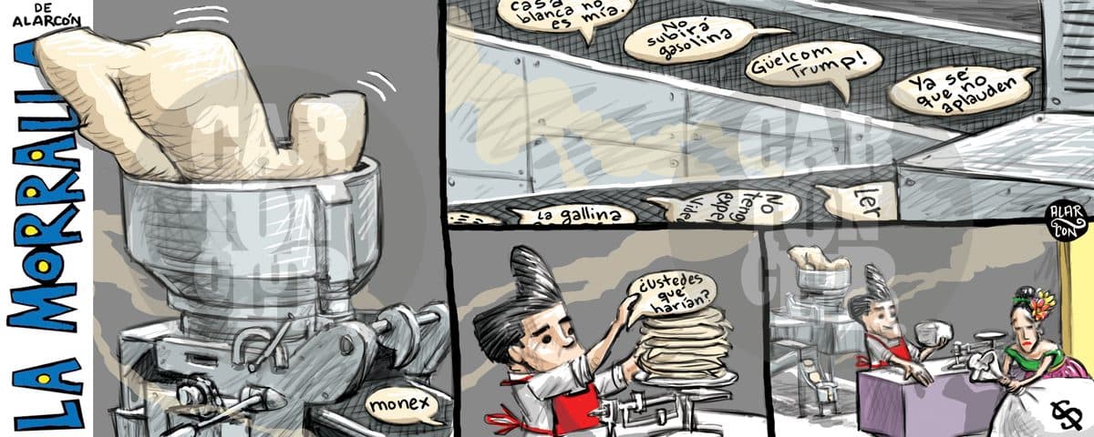 Peña Nieto, cartón de Alarcón