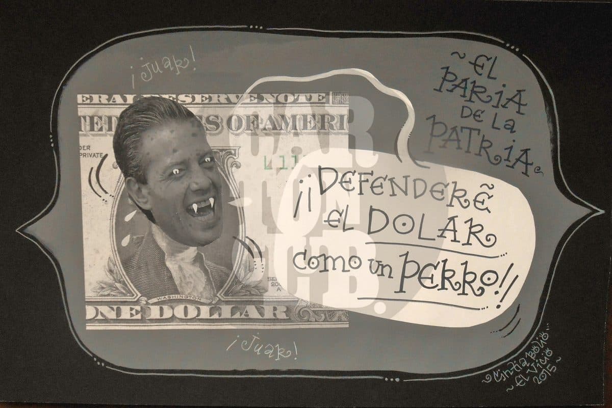 Peso 2 - Peña, cartón de Cintia Bolio