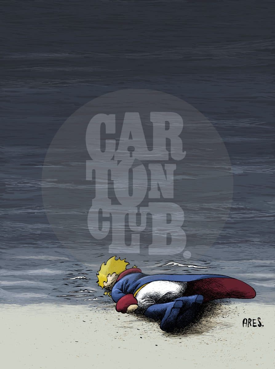 Petit Prince, cartón de Ares